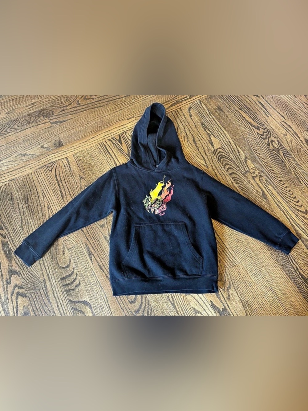 Preston Fire Merch Circuit Flame Hooded Sweatshirt - Youth S